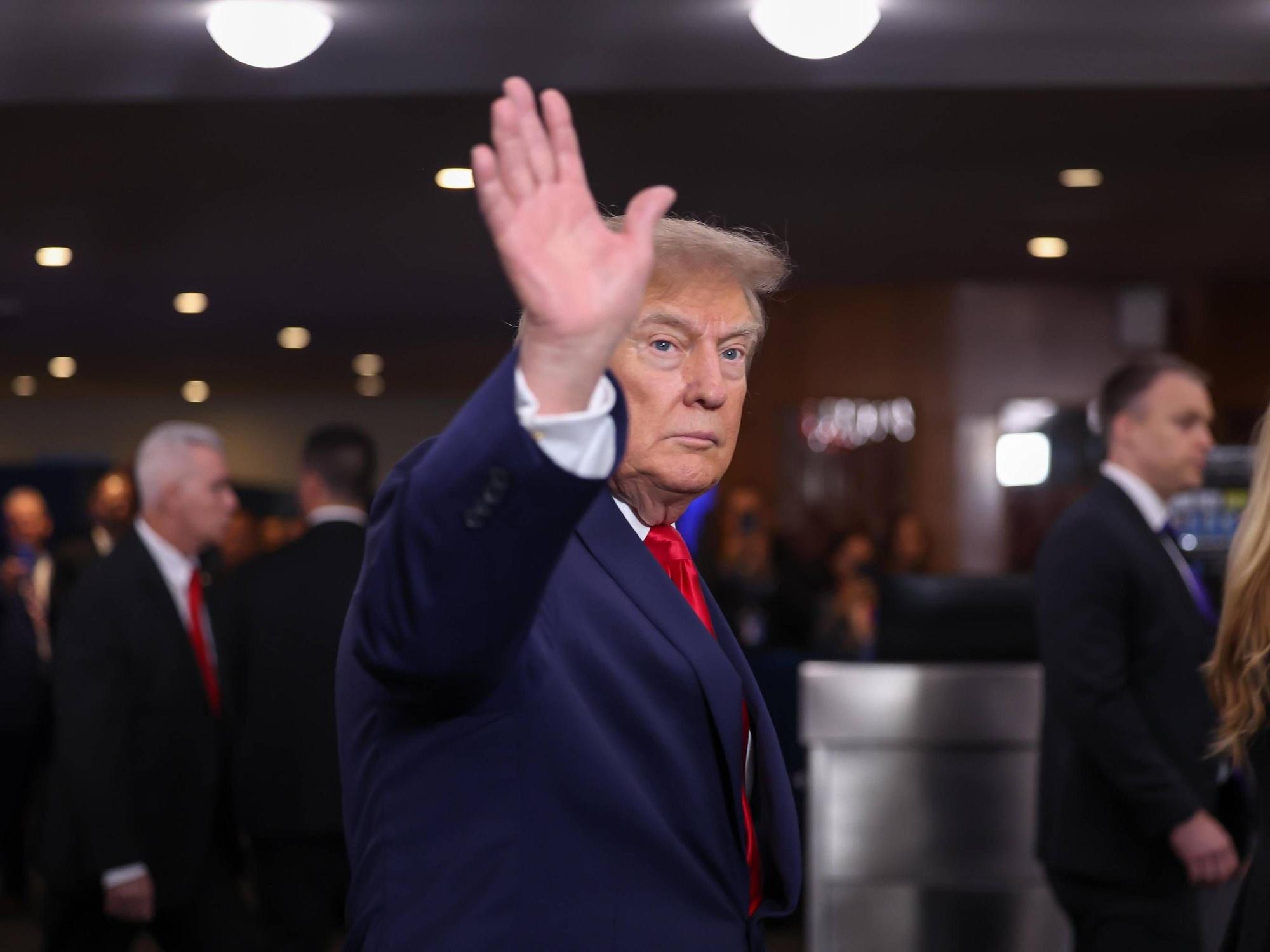 Donald Trump bei der UN-Generaldebatte in New York.