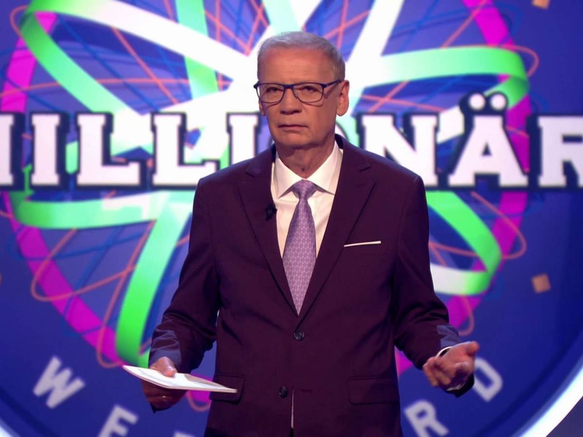 Als „völlig unlösbar“ bezeichnete Günther Jauch eine Auswahlfrage bei „Wer wird Millionär?“. Immerhin: Im zweiten Anlauf klappte es. (Bild: RTL)