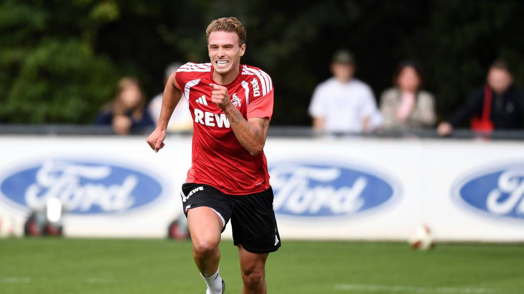 Sebastian Sebulonsen beim Lauftest.