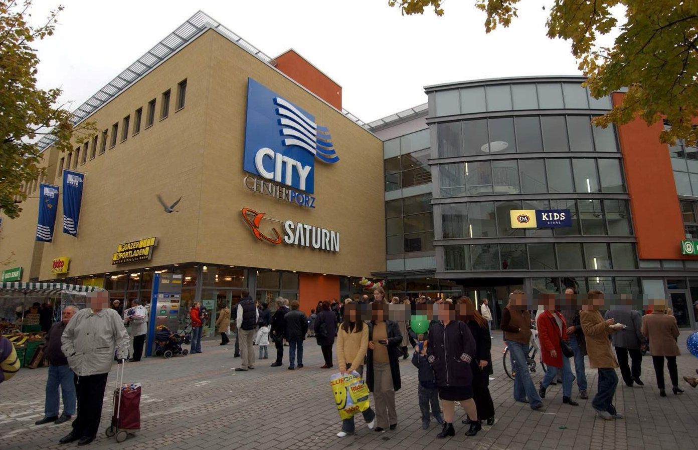 Das City Center in Porz – der Saturn verschwindet aus dem Gebäude (Archivfoto)