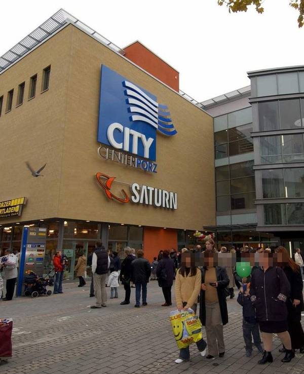 Das City Center in Porz – der Saturn verschwindet aus dem Gebäude (Archivfoto)