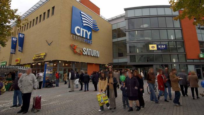 Das City Center in Porz – der Saturn verschwindet aus dem Gebäude (Archivfoto)