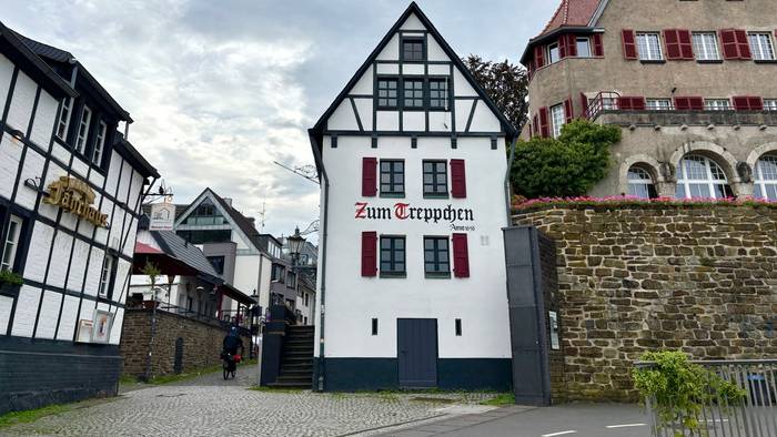 Das Traditions-Lokal „Treppchen“ in Rodenkirchen.