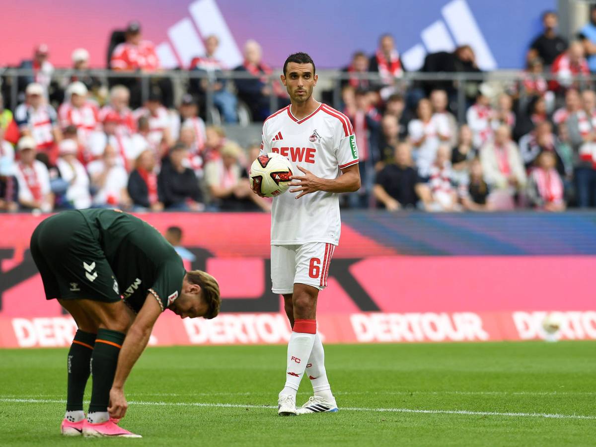 Ellyes Skhiri beim Spiel gegen Werder Bremen.
