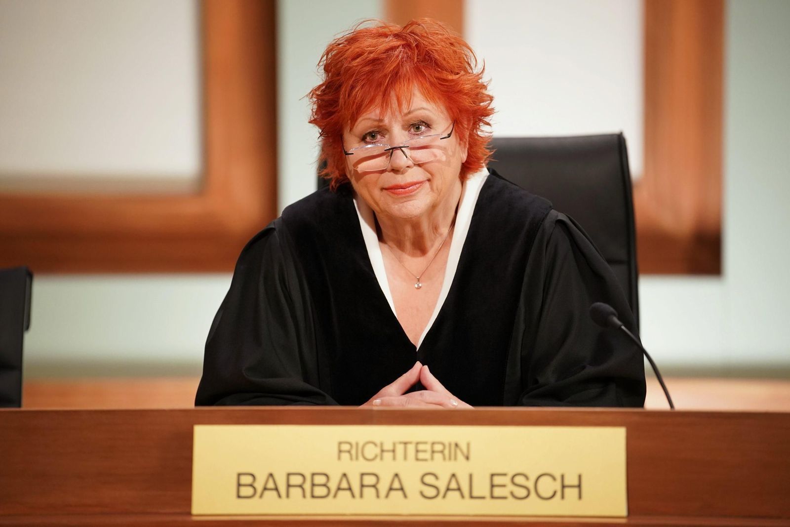 Vor drei Jahren kehrte Barbara Salesch aus dem Ruhestand ins Fernsehen zurück. Ein Comeback, dass sie nicht bereut habe, wie sie sagt. (Bild: RTL / Stefan Gregorowius)