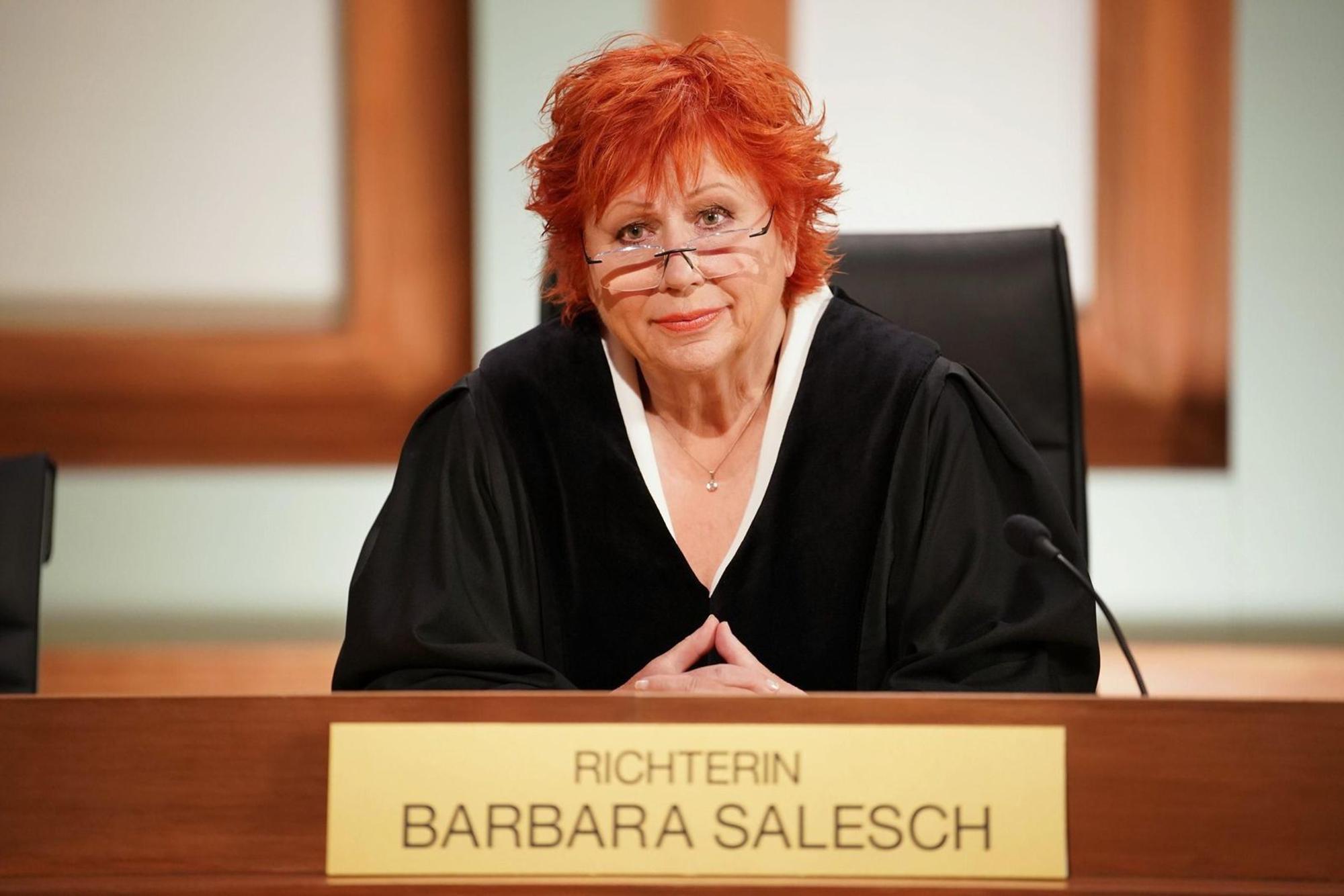 Vor drei Jahren kehrte Barbara Salesch aus dem Ruhestand ins Fernsehen zurück. Ein Comeback, dass sie nicht bereut habe, wie sie sagt. (Bild: RTL / Stefan Gregorowius)
