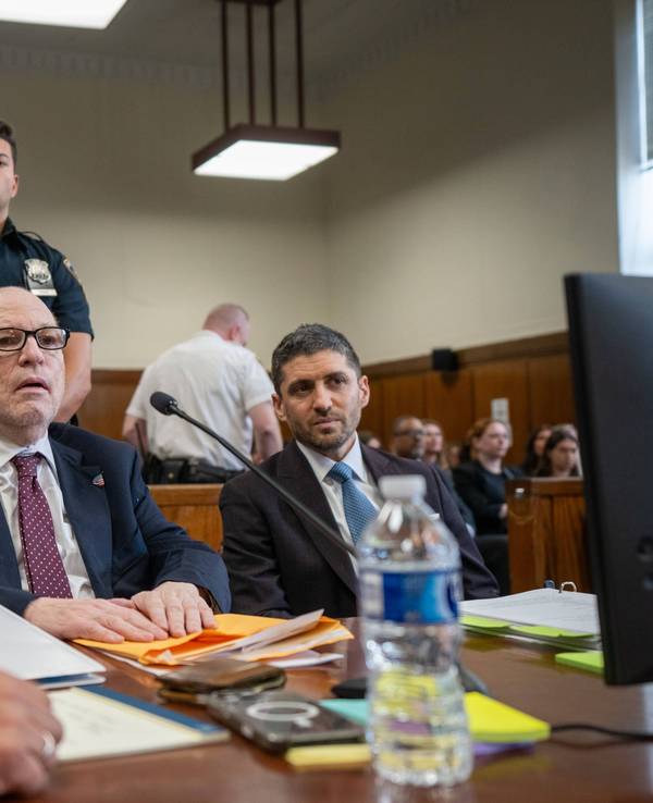 Harvey Weinstein im Gericht in New York.