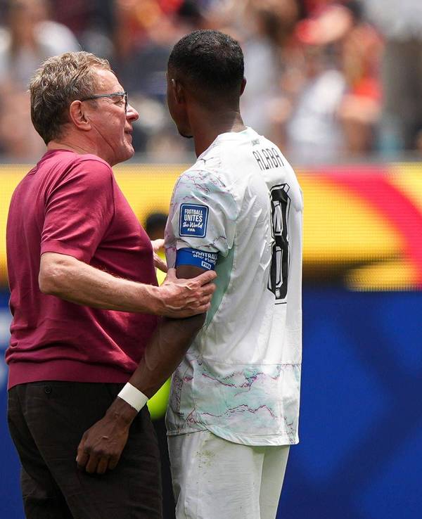 Ralf Rangnick und David Alaba