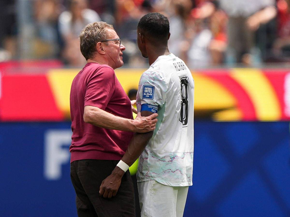 Ralf Rangnick und David Alaba