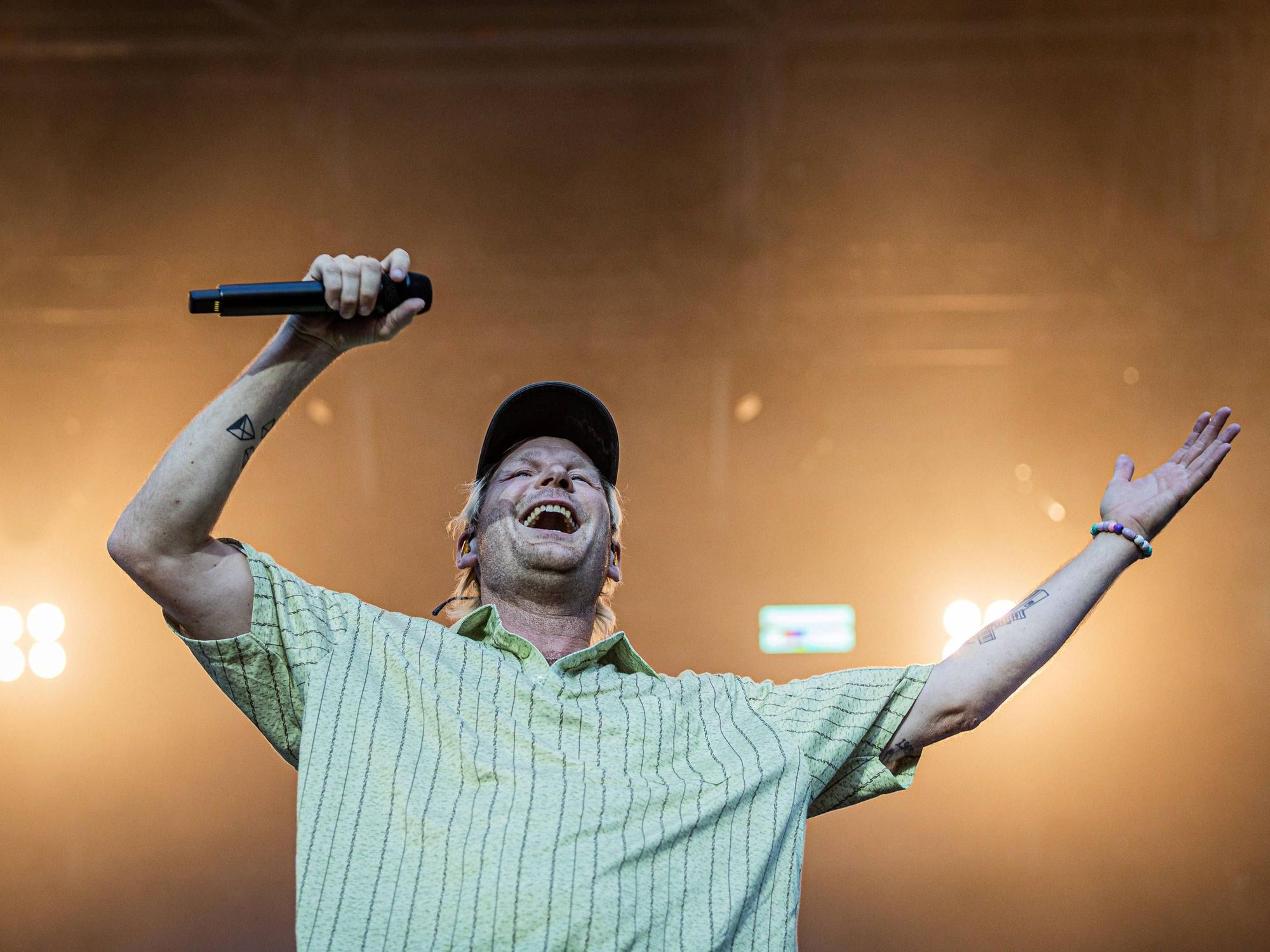 Querbeat-Sänger Jojo Berger im Juni 2025