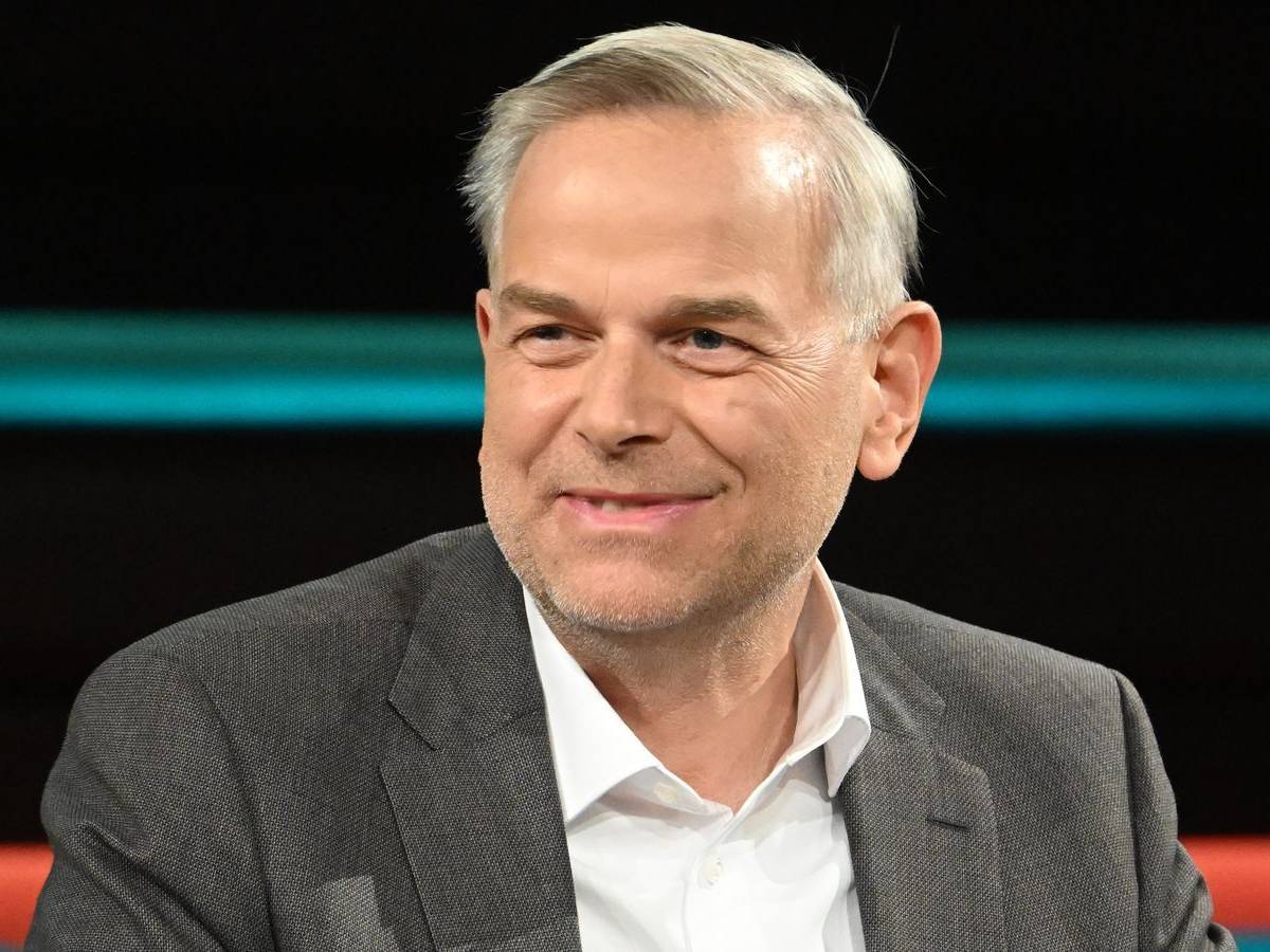 Lanz fragte Leif-Erik Holm am Mittwochabend, ob er an einer starken Union interessiert sei. Auch die Aussagen des AfD-Mannes über die EU entfachten eine angeregte Diskussion. (Bild: Cornelia Lehmann / ZDF)