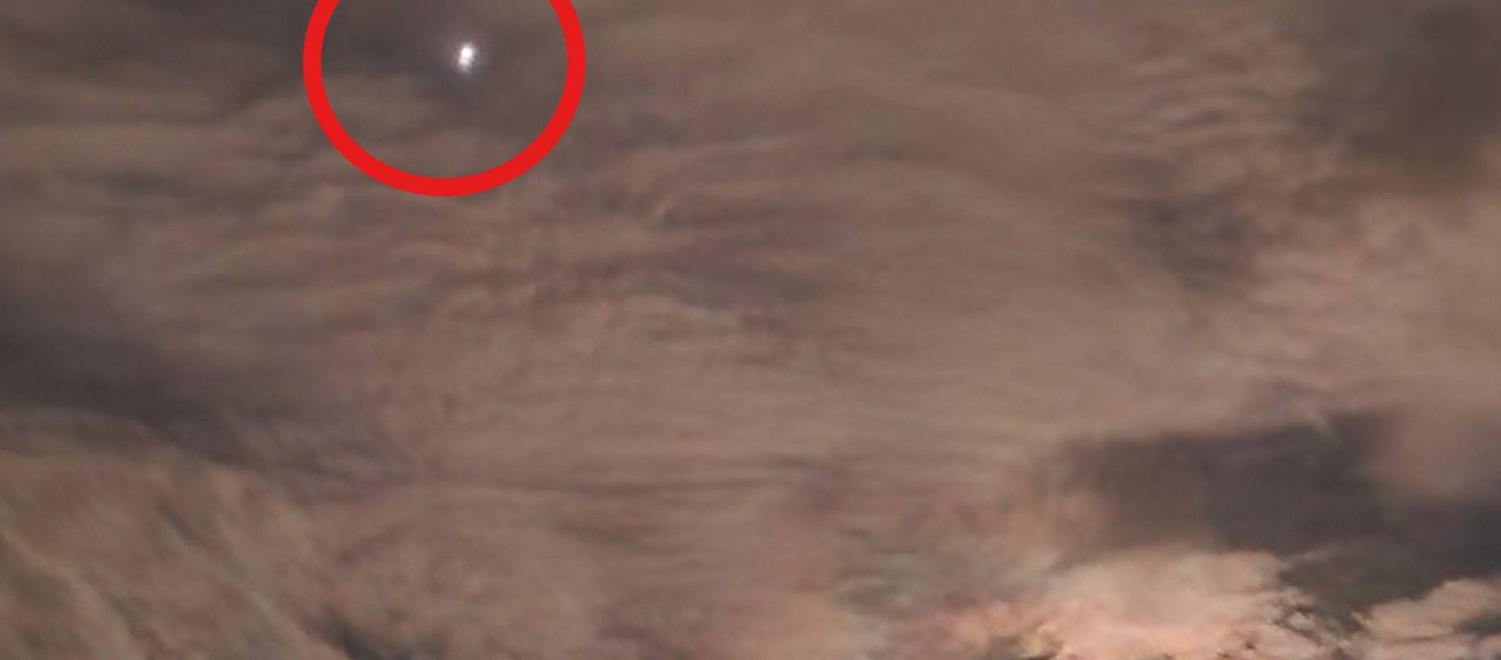 Die ISS war auch am Troisdorfer Himmel zu sehen. Fotografiert am Mittwochabend um 20.33 Uhr.