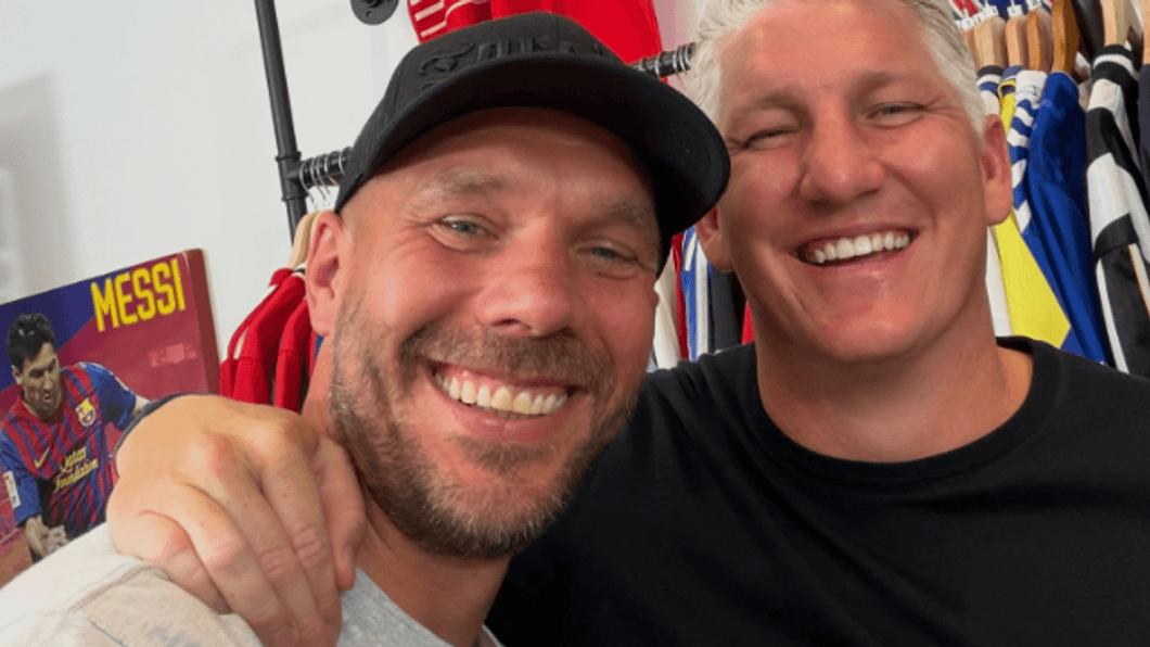 Lukas Podolski und Bastian Schweinsteiger