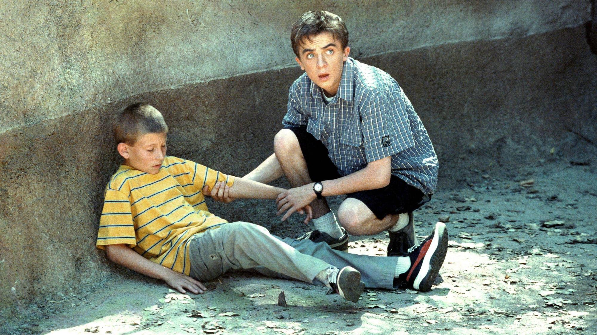Erik Per Sullivan und Frankie Muniz (r.) in der vierten Staffel von „Malcom mittendrin“ (2000-2006).