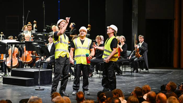 24.09.2026, Köln: Festakt zur Wiedereröffnung der Kölner Oper und des Schauspielhauses. Das Schauspiel Köln feiert das Ende der Sanierung der Kölner Bühnen, welche 14 Jahre gedauert und über 1,5 Milliarden Euro gekostet hat. Foto: Uwe Weiser