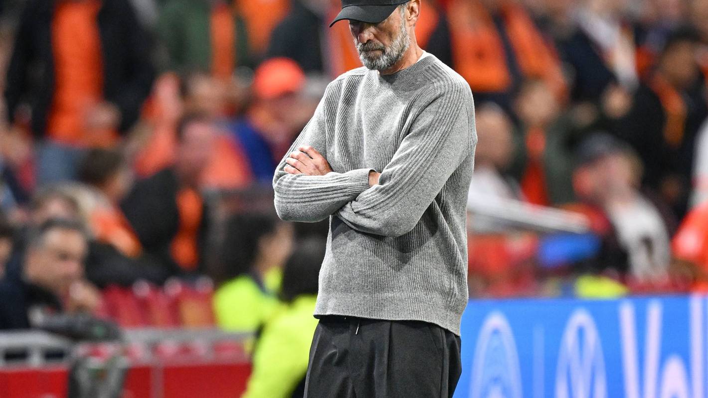 Jürgen Klopp an der Seitenlinie im Spiel gegen die Niederlande.