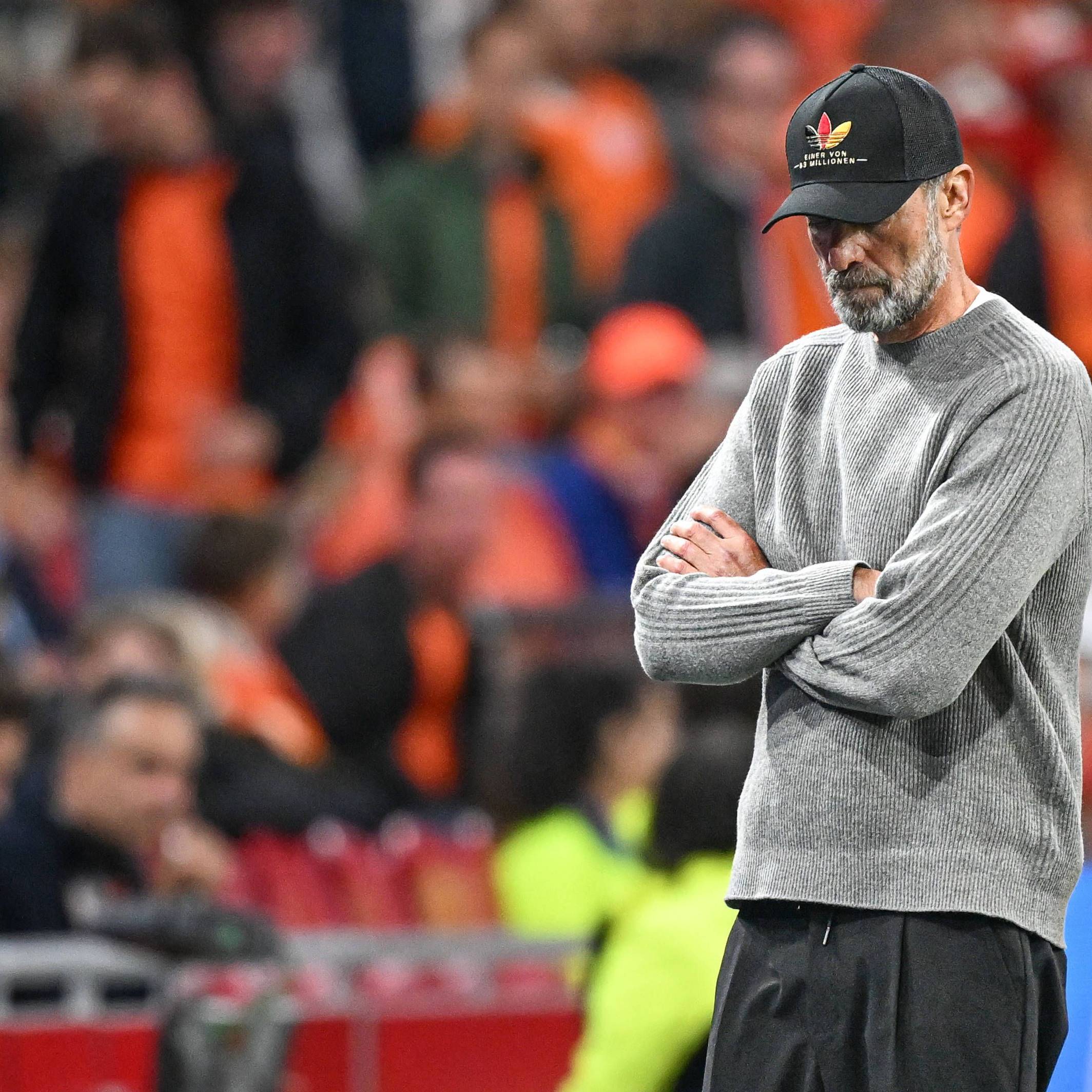 Jürgen Klopp an der Seitenlinie im Spiel gegen die Niederlande.