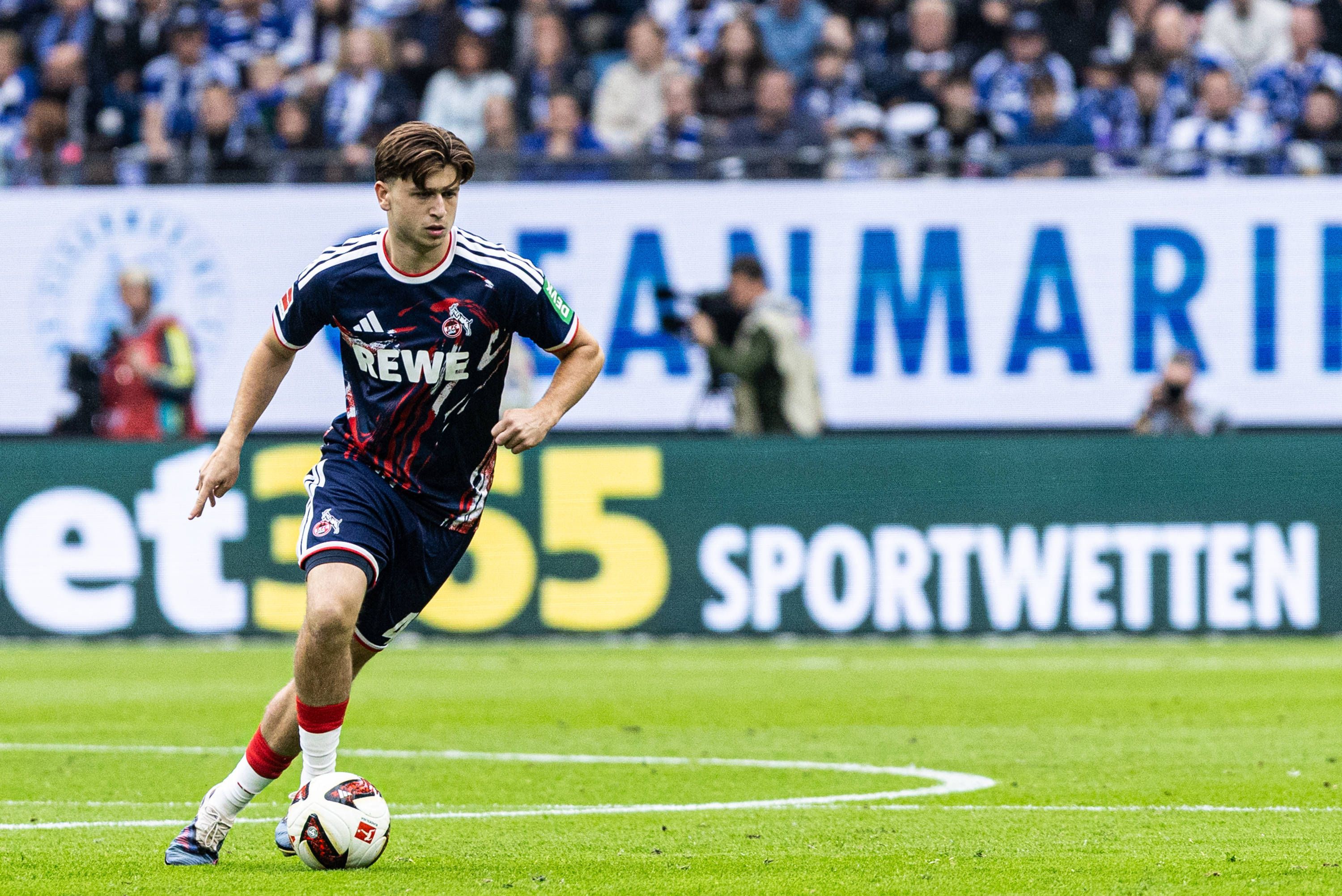 Mikey Moore, hier im Trikot des 1. FC Köln beim Spiel in Hamburg.