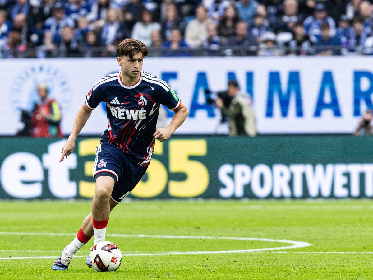 Mikey Moore, hier im Trikot des 1. FC Köln beim Spiel in Hamburg.