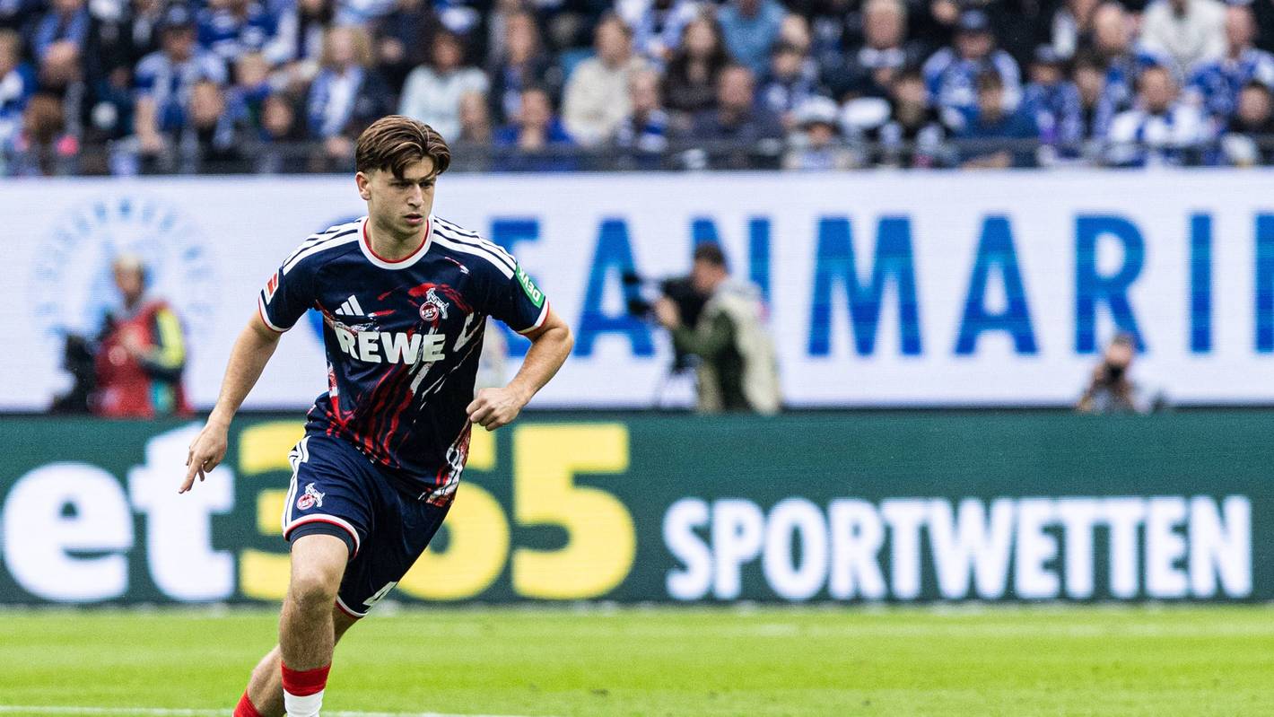 Mikey Moore, hier im Trikot des 1. FC Köln beim Spiel in Hamburg.