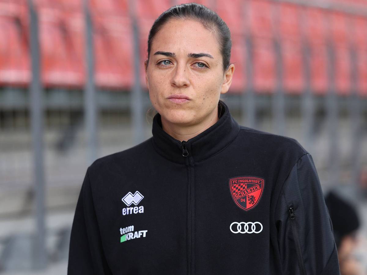 Sabrina Wittmann mit enttäuschtem Gesicht.