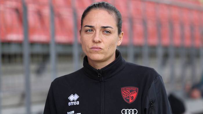 Sabrina Wittmann mit enttäuschtem Gesicht.
