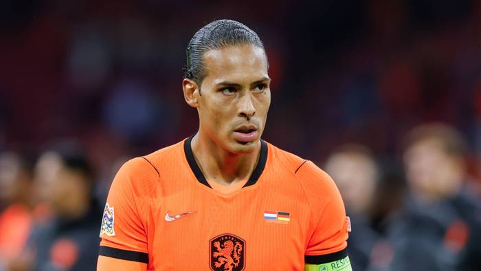 Virgil van Dijk im Oranje-Trikot.
