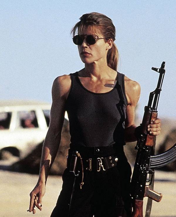 Mit der Figur Sarah Connor aus den „Terminator“-Filmen schuf Linda Hamilton eine Ikone des Actionkinos. (Bild: Studiocanal)
