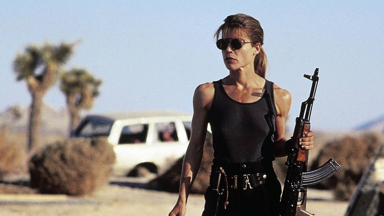 Mit der Figur Sarah Connor aus den „Terminator“-Filmen schuf Linda Hamilton eine Ikone des Actionkinos. (Bild: Studiocanal)