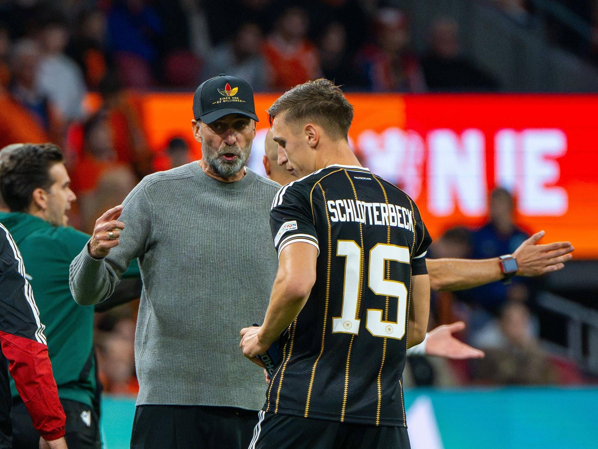 Nationaltrainer Jürgen Klopp hat Nico Schlotterbeck aus dem Kader für das Spiel gegen Griechenland gestrichen.