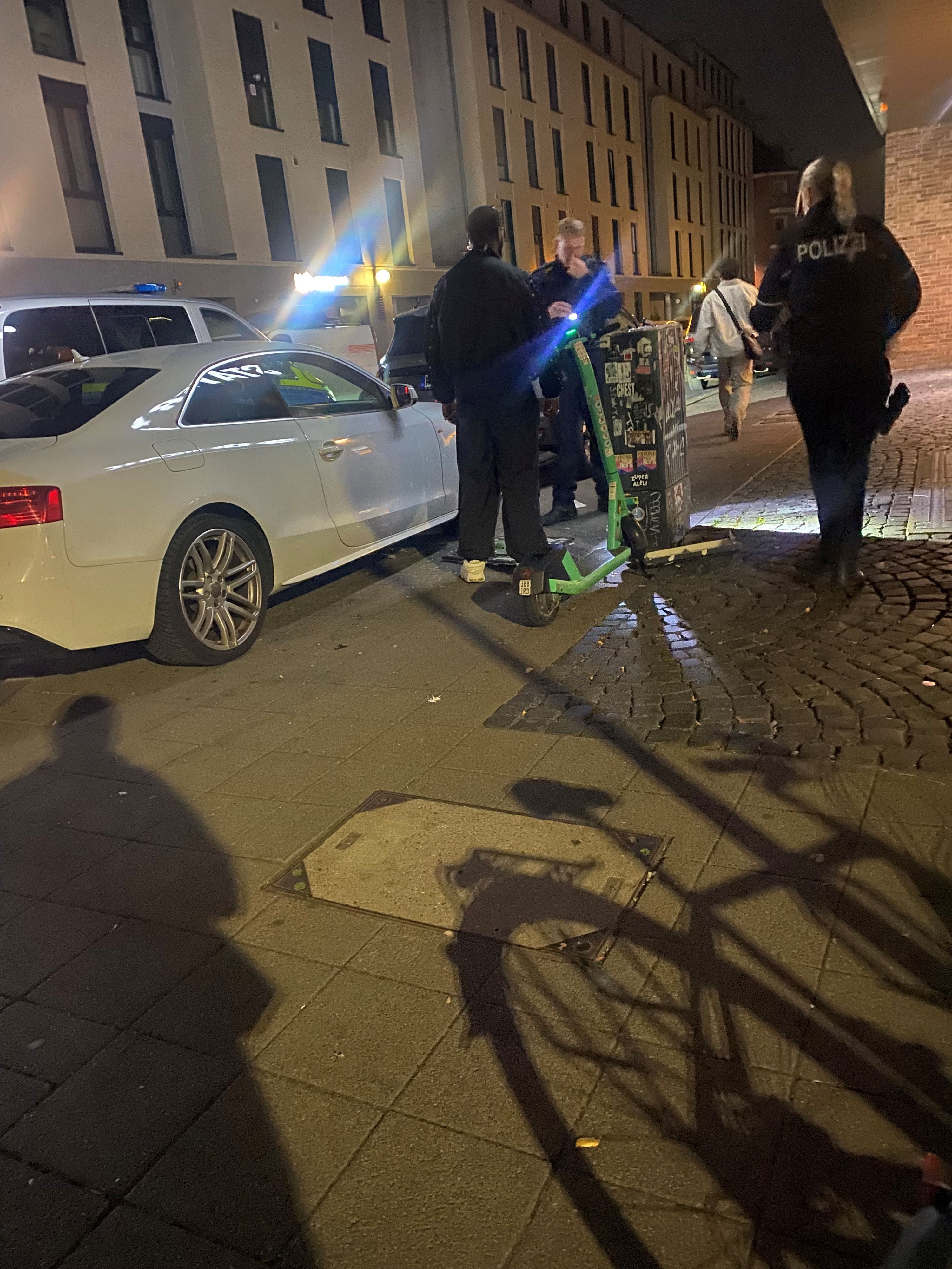 Polizei in Ehrenfeld