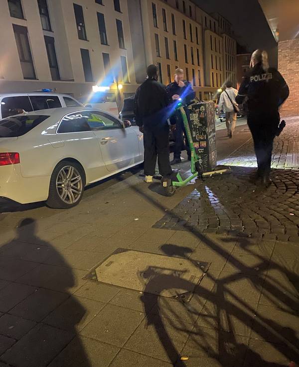 Polizei in Ehrenfeld