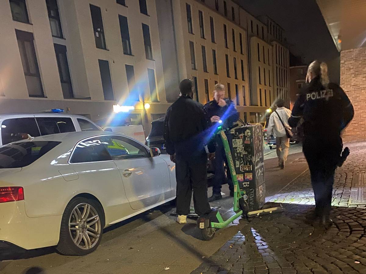 Polizei in Ehrenfeld
