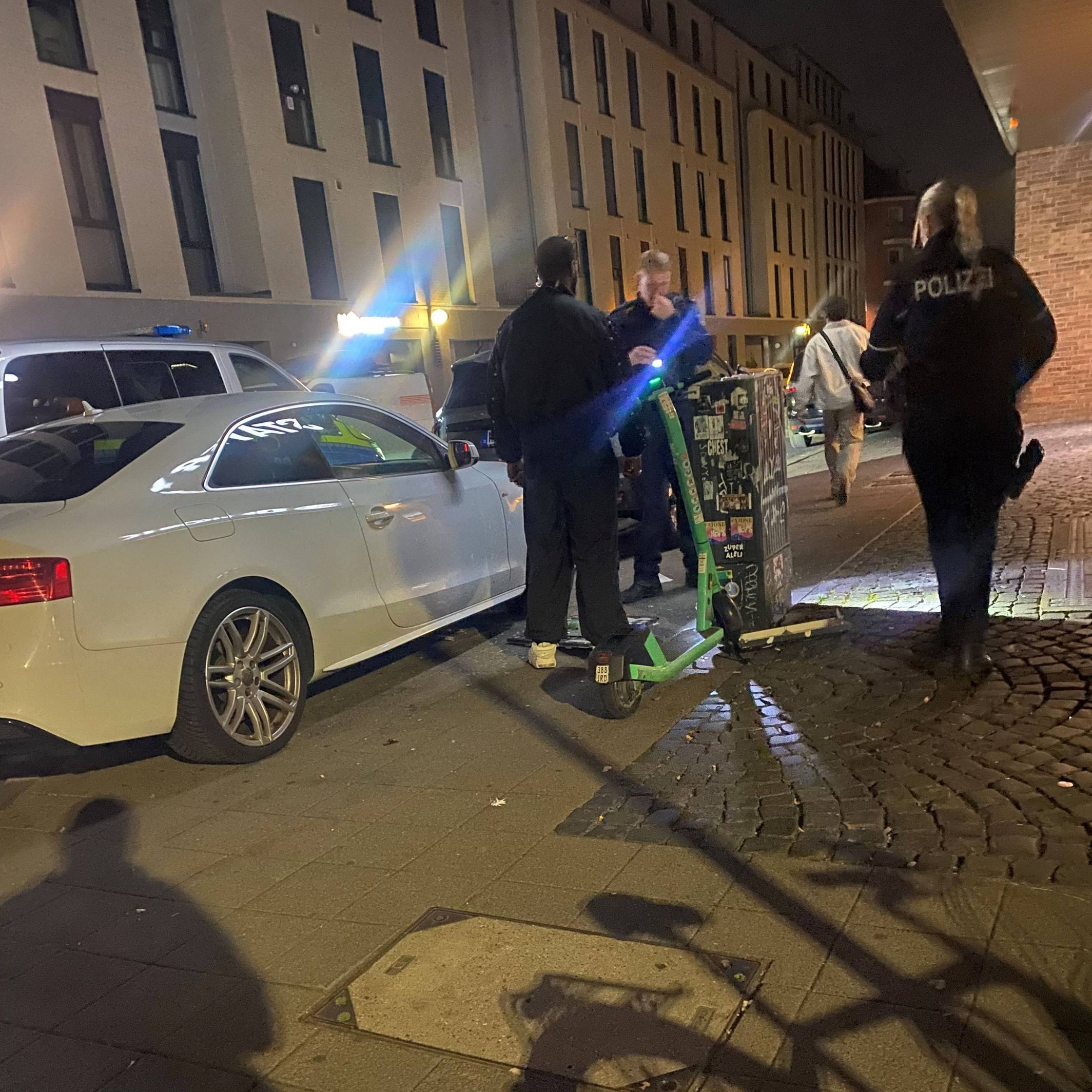 Polizei in Ehrenfeld