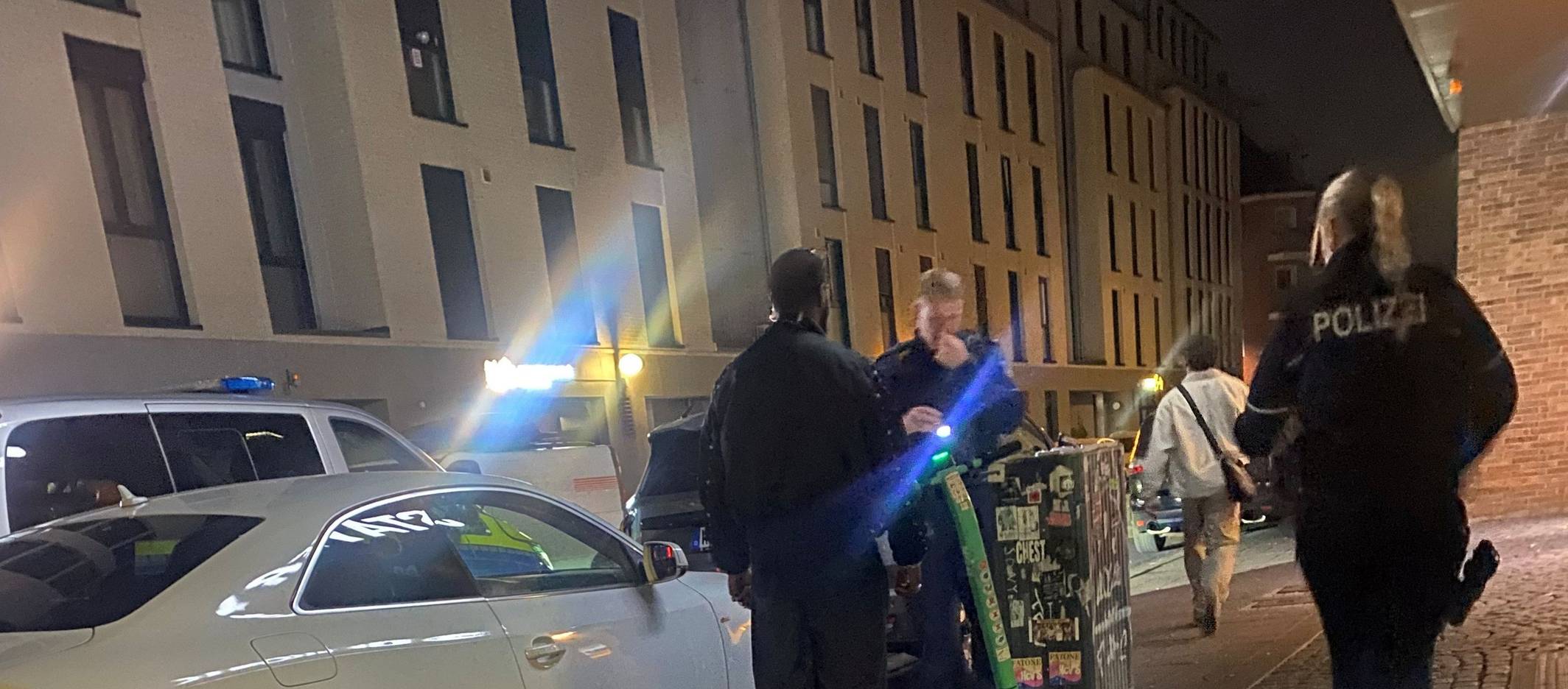 Polizei in Ehrenfeld