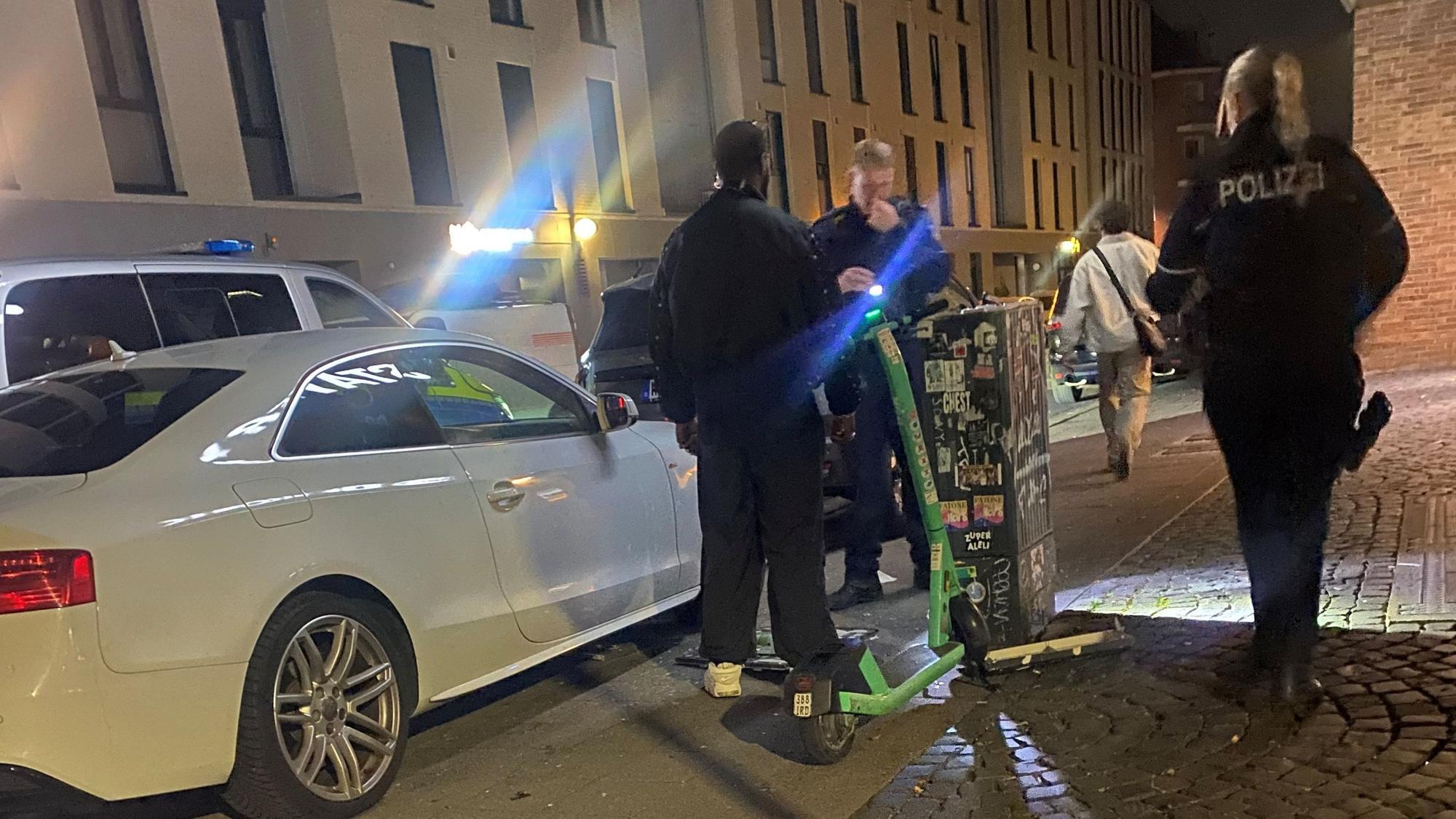 Polizei in Ehrenfeld