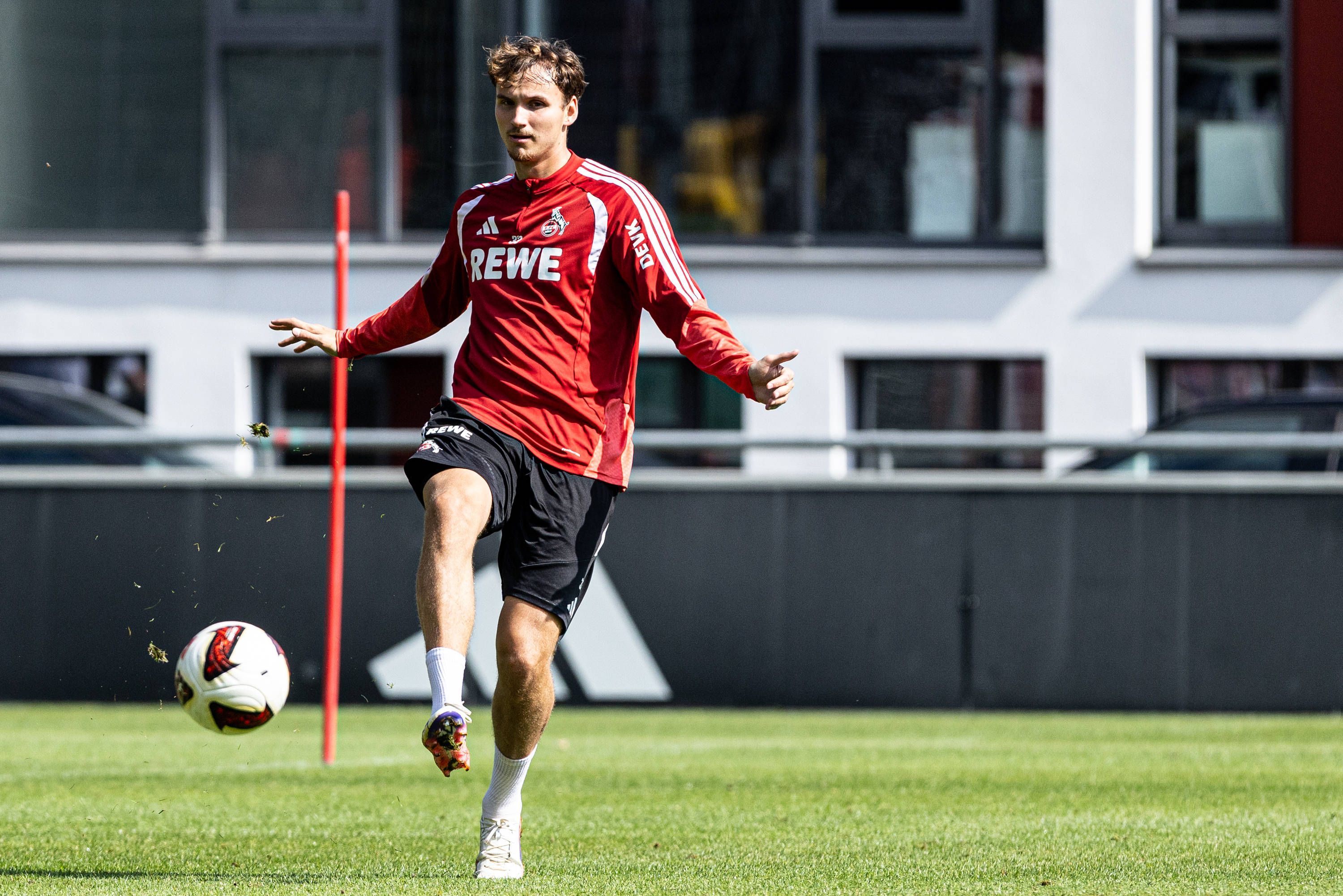 Rav van den Berg im Training des 1. FC Köln.