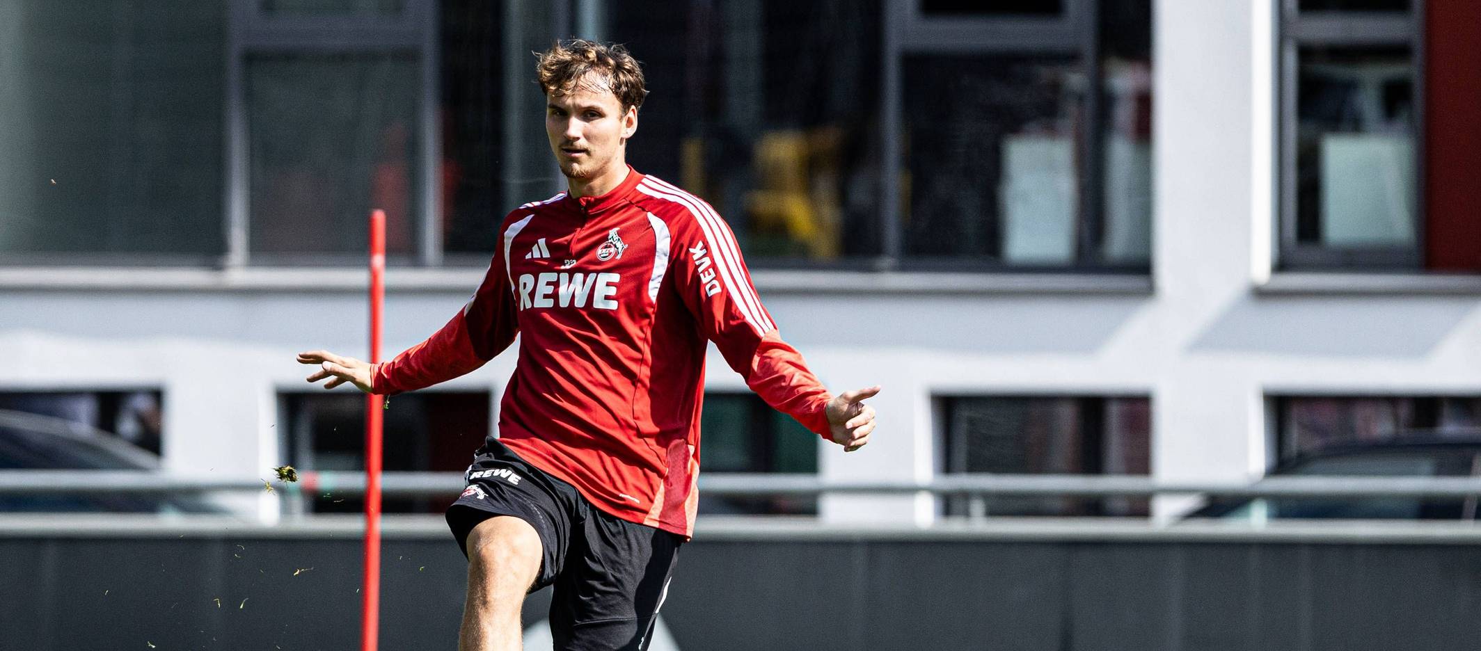 Rav van den Berg im Training des 1. FC Köln.