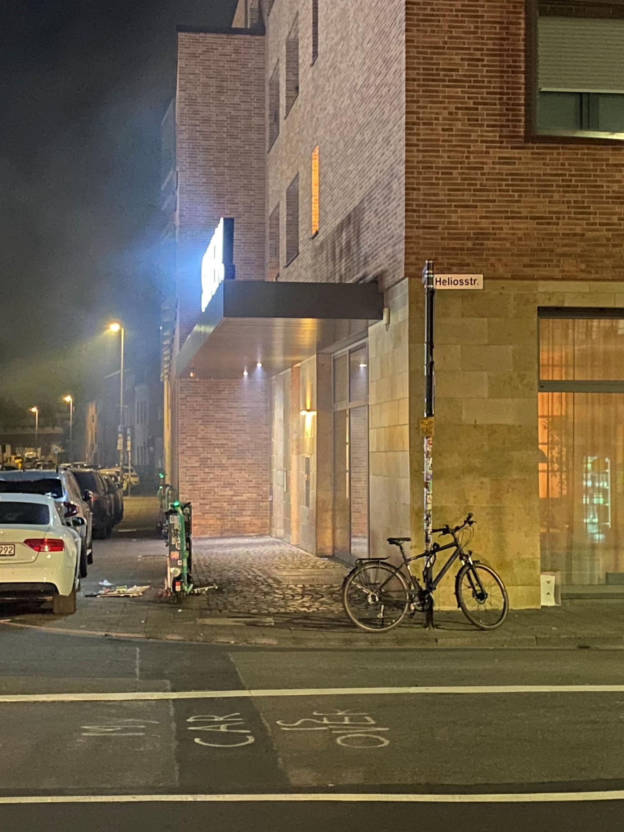Straßenecke in Köln.