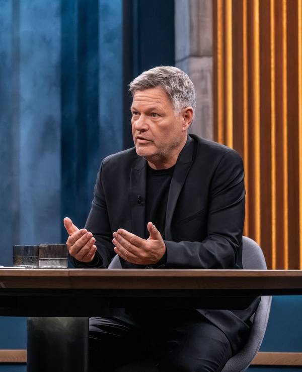 Ex-Vizekanzler Robert Habeck schließt ein politisches Comeback „im Moment“ aus. (Bild: ARD/Claudius Pflug)