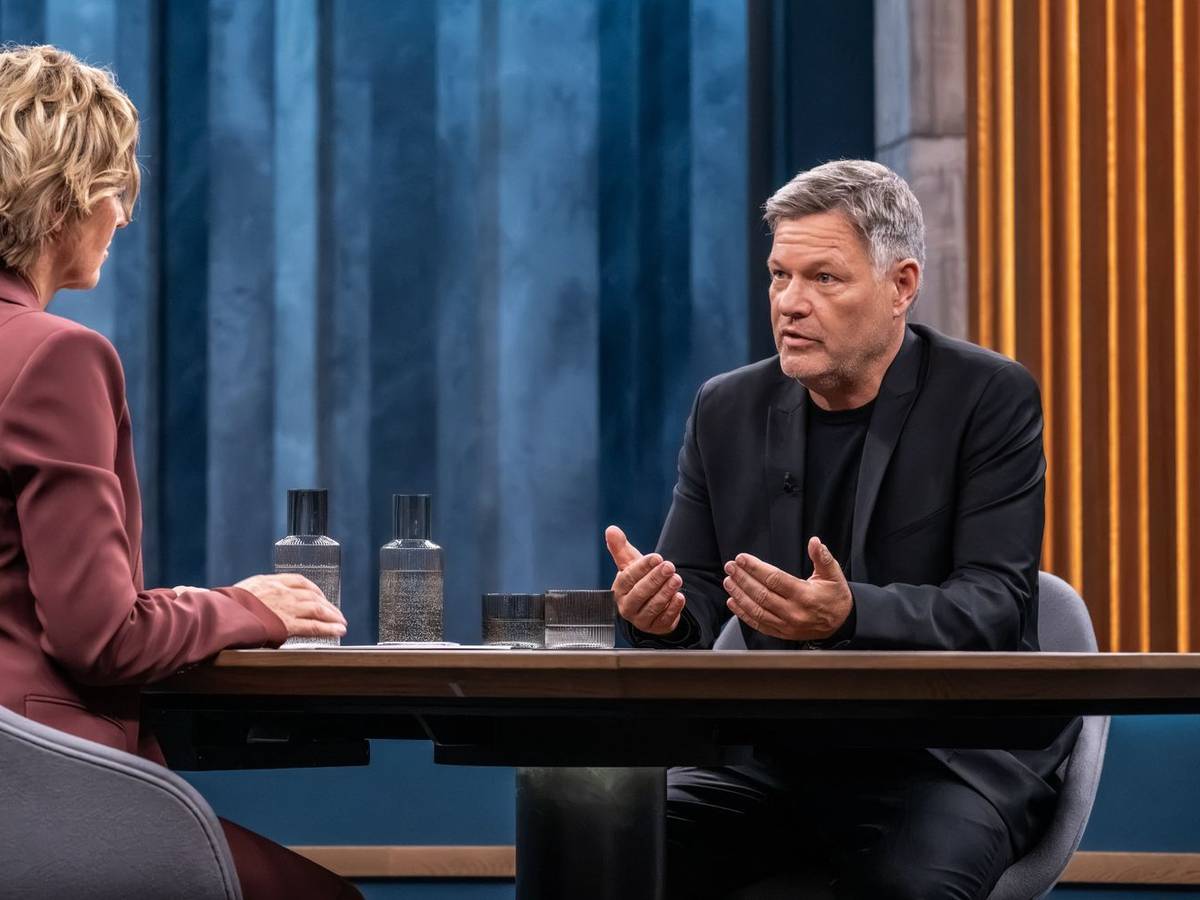 Ex-Vizekanzler Robert Habeck schließt ein politisches Comeback „im Moment“ aus. (Bild: ARD/Claudius Pflug)