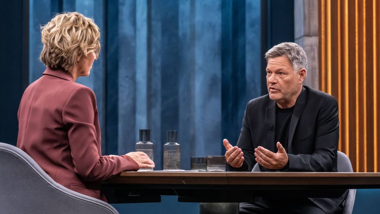 Ex-Vizekanzler Robert Habeck schließt ein politisches Comeback „im Moment“ aus. (Bild: ARD/Claudius Pflug)
