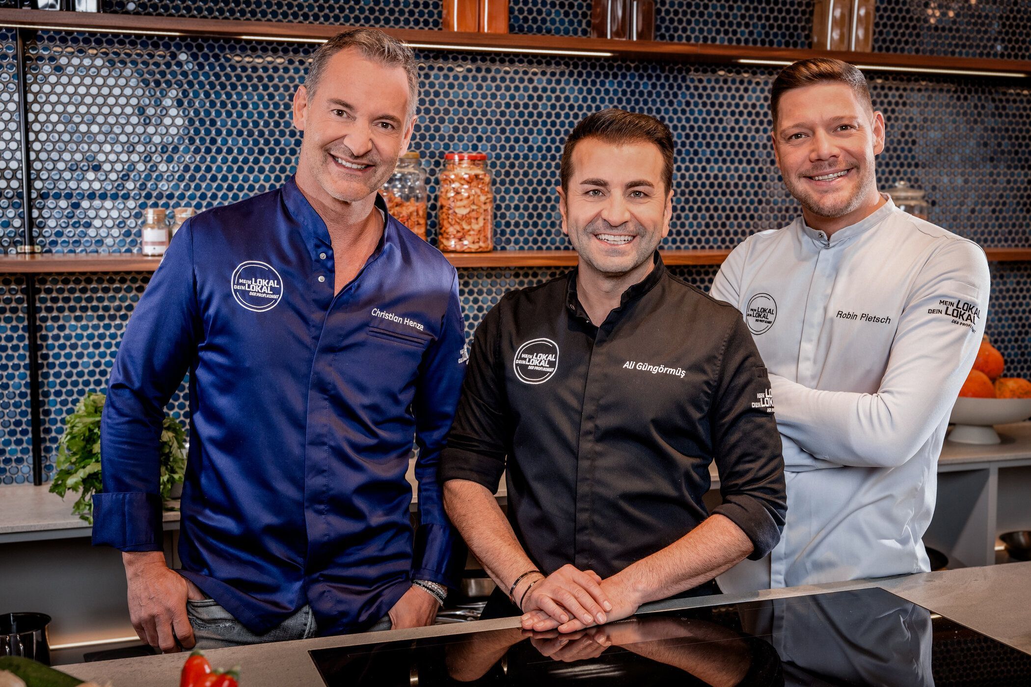 Das Jury-Trio bei „Mein Lokal, dein Lokal“: Christian Henze, Ali Güngörmüs und Robin Pietsch