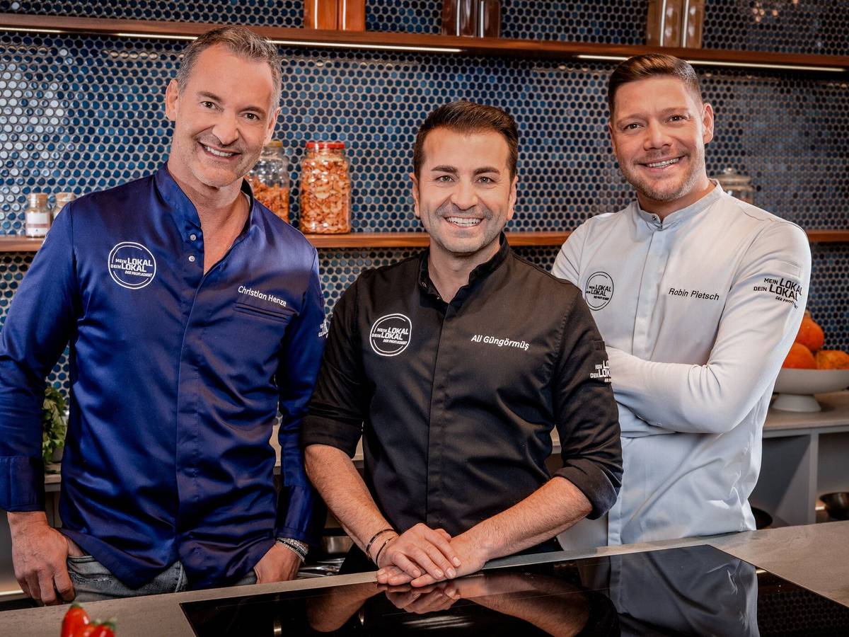 Das Jury-Trio bei „Mein Lokal, dein Lokal“: Christian Henze, Ali Güngörmüs und Robin Pietsch