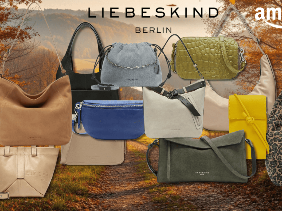 Darstellung verschiedener Liebeskind Berlin Handtaschen.