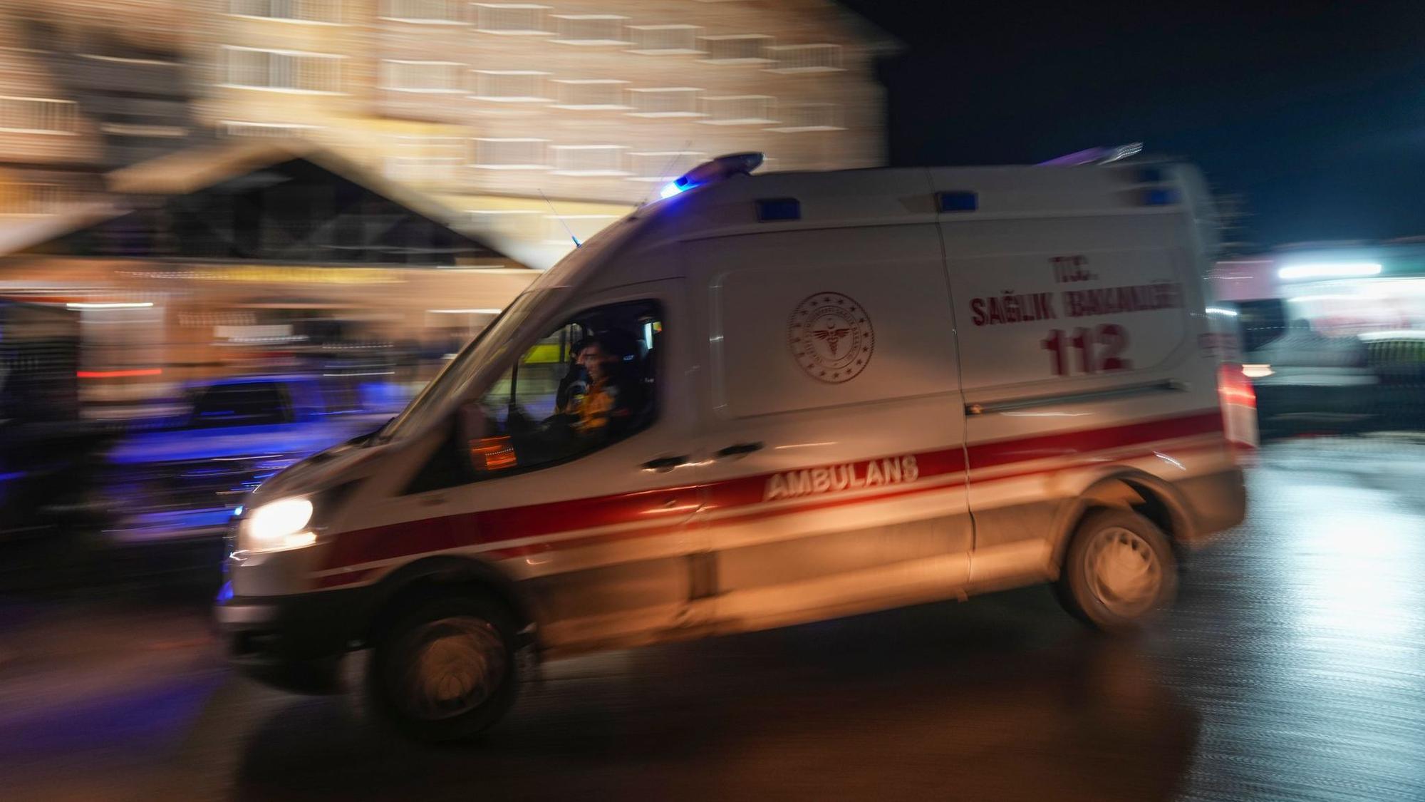 Türkischer Krankenwagen