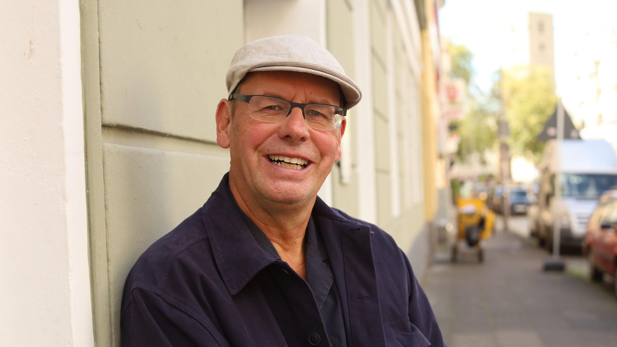 Der Kölner Schriftsteller Rüdiger Bertram.