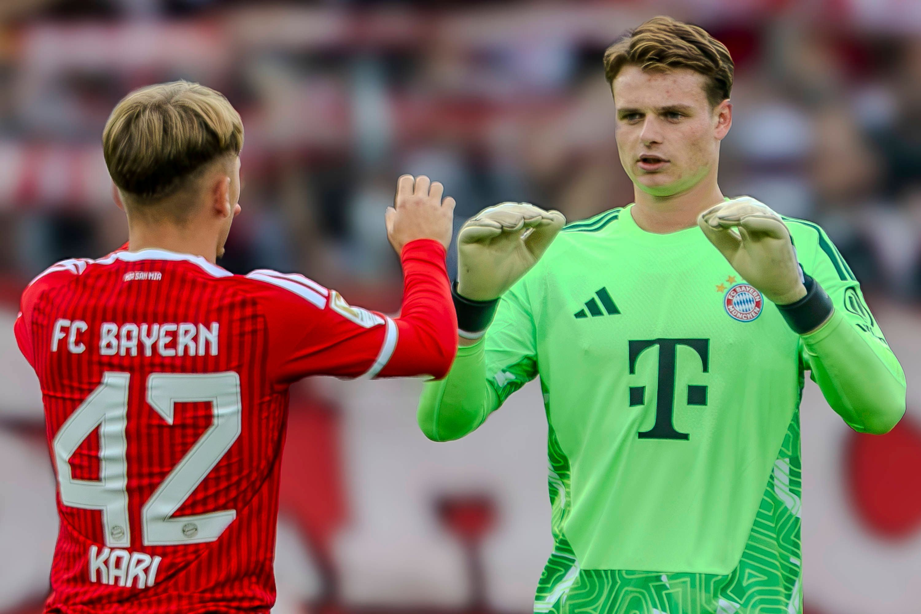 Jonas Urbig und Lennart Karl