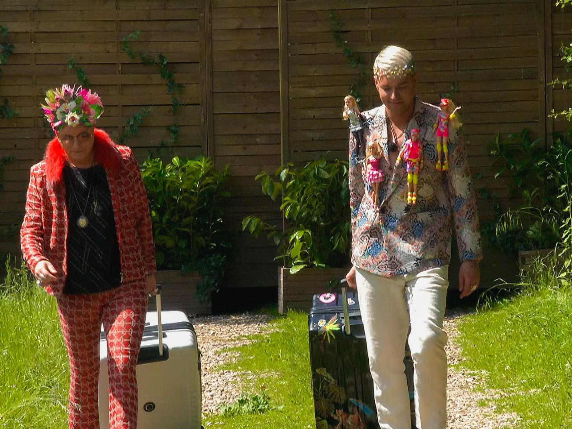 Julian und Marcell im „Sommerhaus“