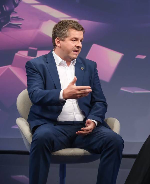 Sachsen-Anhalts Ministerpräsident Sven Schulze ließ sich in der ARD-Talkshow „Maischberger“ nicht von der AfD ködern. (Bild: WDR/Oliver Ziebe)